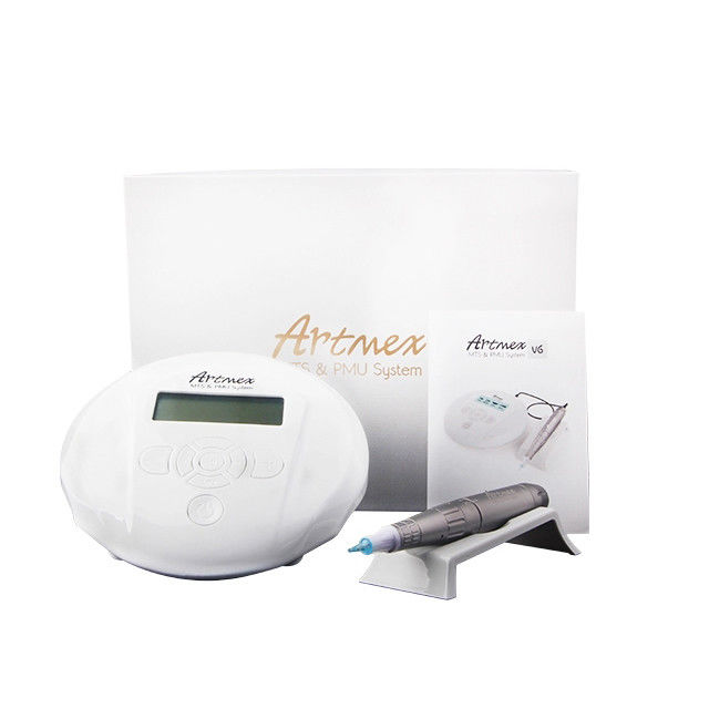 Arma de tatuaje maquillaje permanente máquina de tatuaje Derma eléctrico V6 Artmex MTS PMU ojo ceja labio