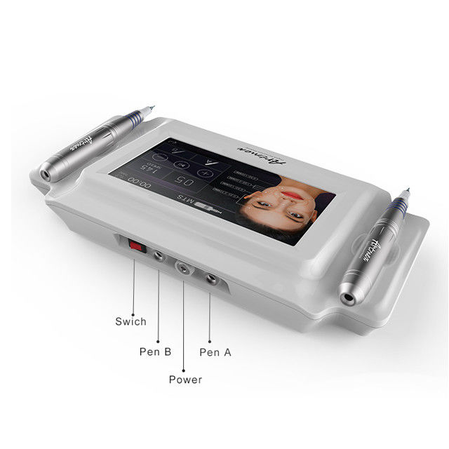 ABS Aluminio Artmex V8 Microneedling Derma Pen PMU y MTS Función Kit de la máquina de tatuaje