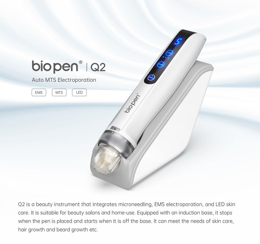 Mejore su rutina de cuidado de la piel con Bio Pen Q2 EMS Microneedling y terapia con luz LED