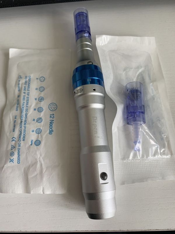 Dr Pen Potente Ultima A6 Microneedle Dermapen Meso Recargable con fuente de alimentación inalámbrica y cableada