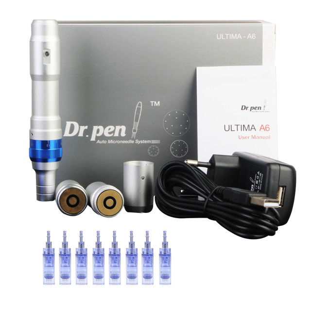 Dr Pen A6 Ultima Derma Pen Dispositivo eléctrico de microagujas para la eliminación de círculos oscuros del acné