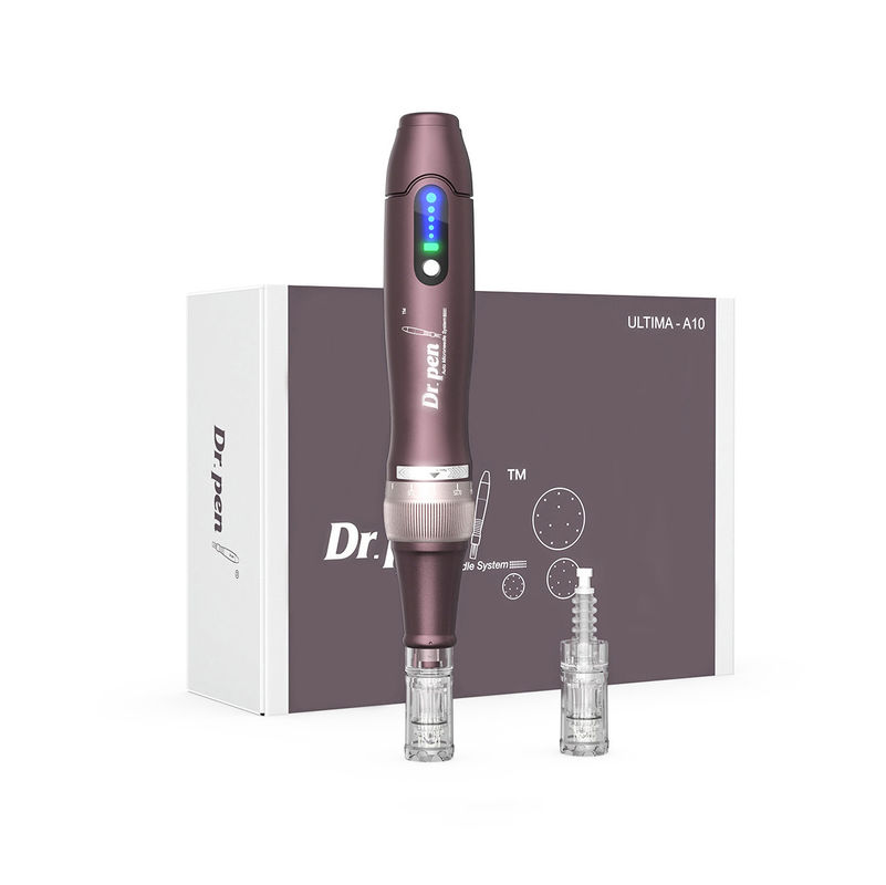 Agujas eléctricas Dermapen 2023 A10 para el rejuvenecimiento de la piel y 5 niveles de velocidad