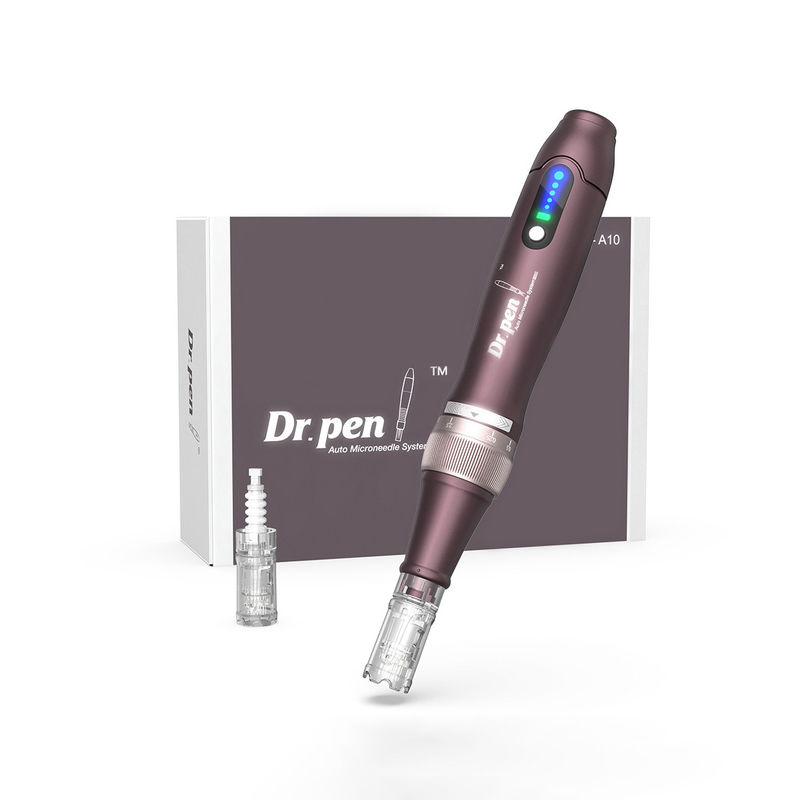 Agujas eléctricas Dermapen 2023 A10 para el rejuvenecimiento de la piel y 5 niveles de velocidad