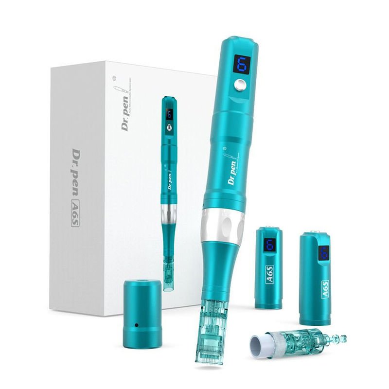 Dr pen A6S 2 en 1 dispositivo eléctrico de microagujas para el cuidado personal de la belleza