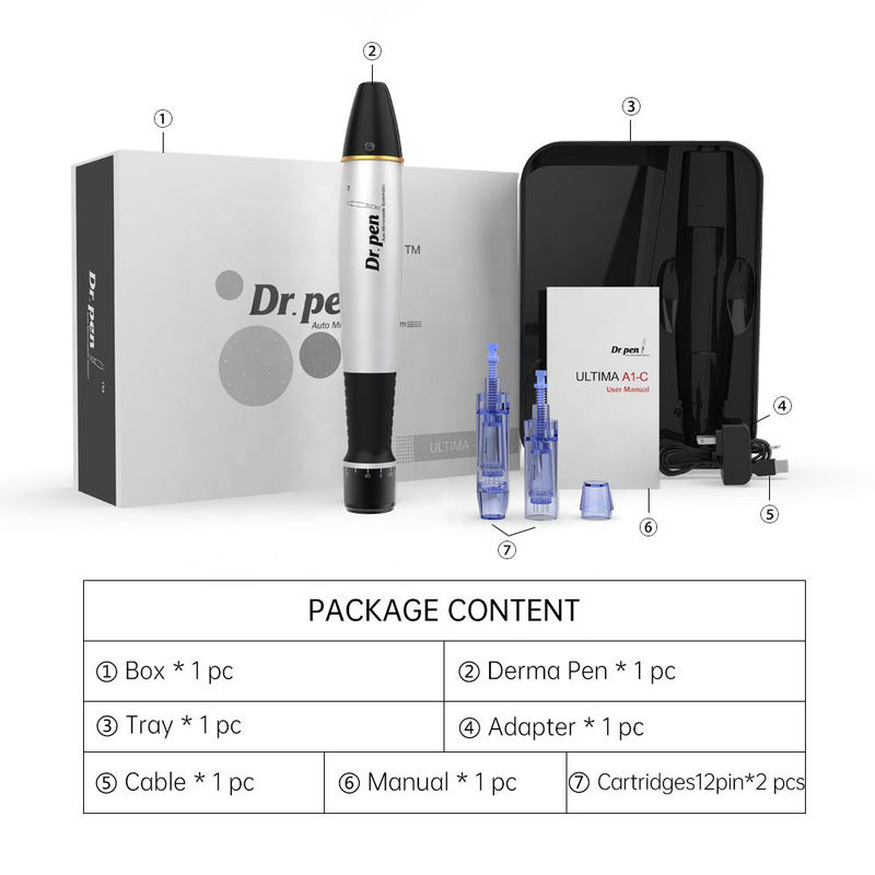 Tratar sin esfuerzo las ojeras con Electric Derma Dr.Pen A1 Micro Needle Roller OEM