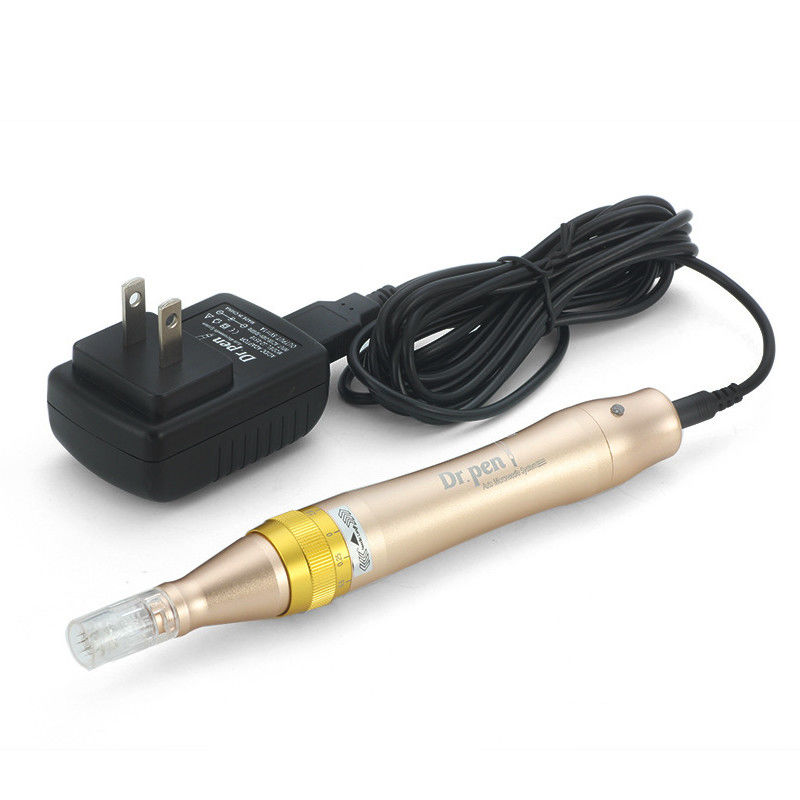 UK Plugs Tipo Dr Pen M5 Dermapen de oro para la terapia con microagujas y el rejuvenecimiento de la piel