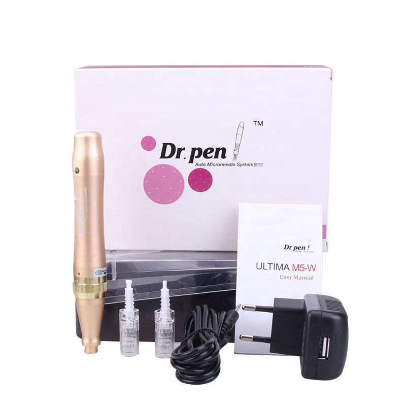 Revitalice la piel con el Dr Pen M5-W Gold Dermapen y 1/3/7/9/12/24/36/42 agujas