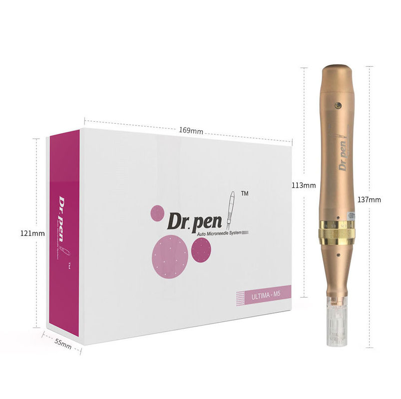 Revitalice la piel con el Dr Pen M5-W Gold Dermapen y 1/3/7/9/12/24/36/42 agujas