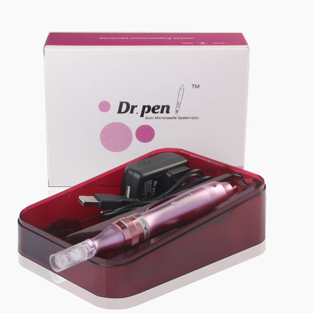 Estimulación de la longitud de la aguja Pluma Derma eléctrica para el sistema de microagujas de tipo bayoneta