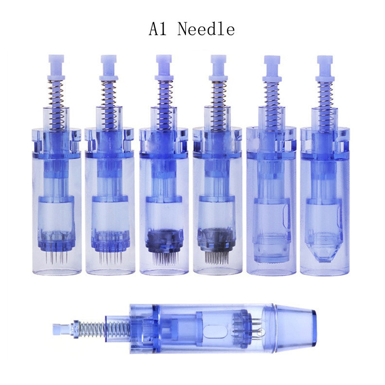 Cartuchos de agujas para el sistema de rodadura Derma 1/3/5/7/9/12/36/42 Pin/Nano Cartucho de agujas para el sistema de rodadura Derma