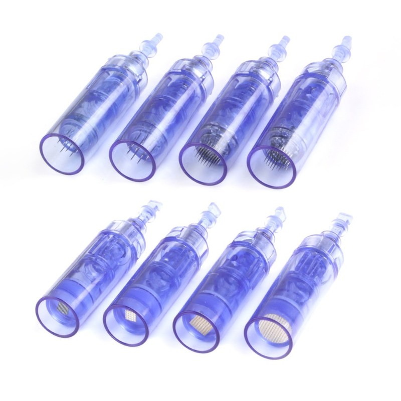 Cartuchos de agujas para el sistema de rodadura Derma 1/3/5/7/9/12/36/42 Pin/Nano Cartucho de agujas para el sistema de rodadura Derma