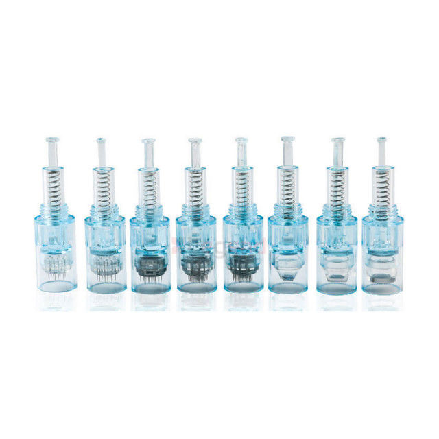 X5 Electro Derma Pen Stamp 9/12/36/42/ Nano cartuchos de aguja para el cuello / garganta área objetivo