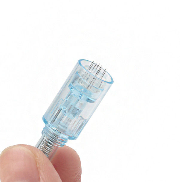 X5 Electro Derma Pen Stamp 9/12/36/42/ Nano cartuchos de aguja para el cuello / garganta área objetivo