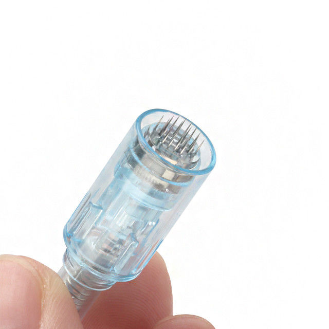 X5 Electro Derma Pen Stamp 9/12/36/42/ Nano cartuchos de aguja para el cuello / garganta área objetivo