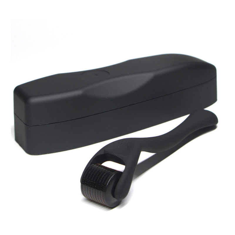 Anti- hinchazón 540 Aguja Derma Mat Roller 0.5mm Crecimiento de la barba Titanio Roller de la barba