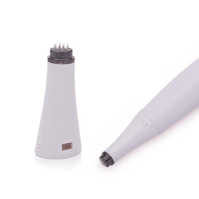 Sistema de rodadura de derma y material de la aguja de acero inoxidable / titanio 6 en 1 Derma Roller