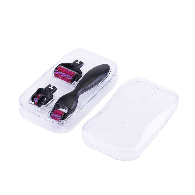 No hay tapones Tipo Titanio Derma Roller para el rostro Área objetivo del cuerpo Diseño 3-en-1