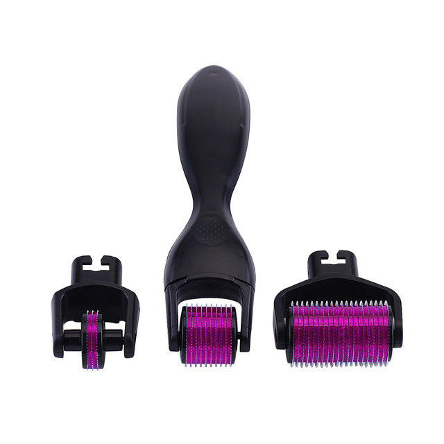 No hay tapones Tipo Titanio Derma Roller para el rostro Área objetivo del cuerpo Diseño 3-en-1