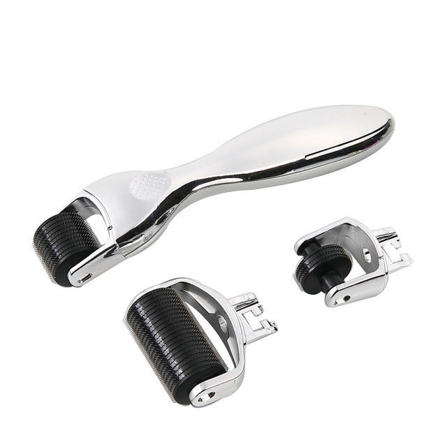 No hay tapones Tipo Titanio Derma Roller para el rostro Área objetivo del cuerpo Diseño 3-en-1