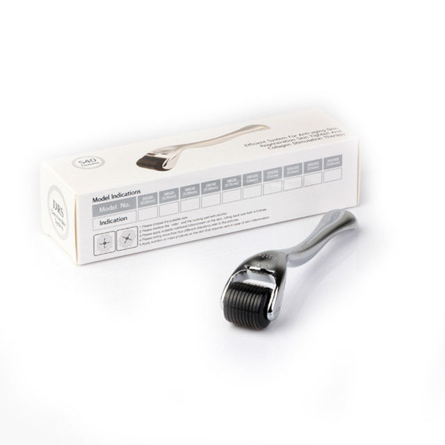 Inicio NO Enchufes Tipo 540-pin Derma Roller con manijas de color oro Rejuvenecimiento de la piel