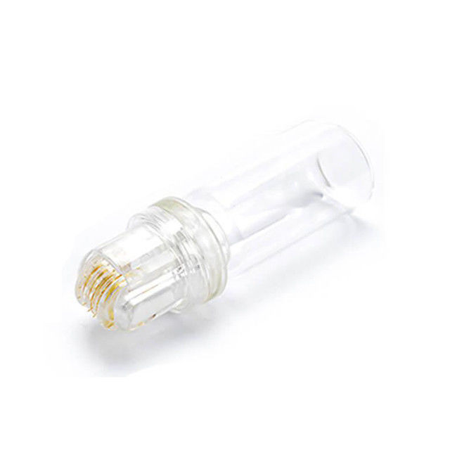 CE aprobado 64 puntas de oro Hydra Microneedle Titanio Derma Roller para el ácido hialurónico