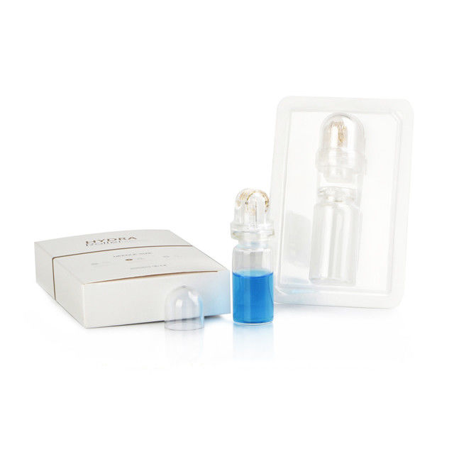 CE aprobado 64 puntas de oro Hydra Microneedle Titanio Derma Roller para el ácido hialurónico