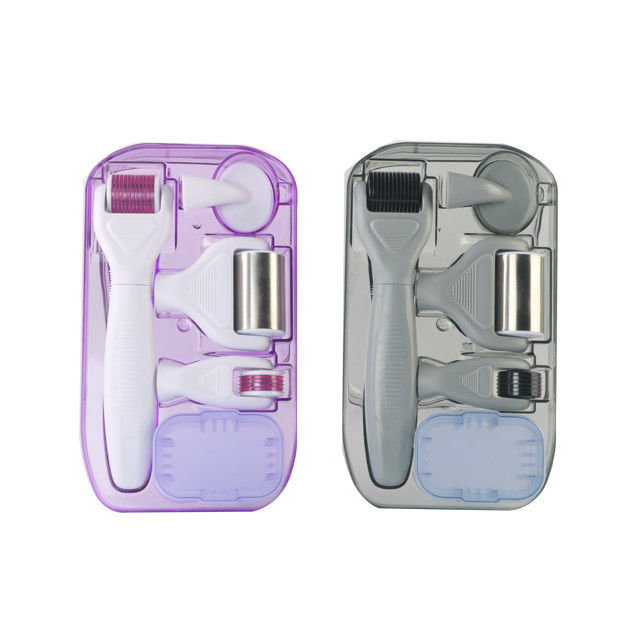 6 en 1 Kit de Derma Roller con Ice Roller para enfriar la piel Cuidado de la piel Estética facial