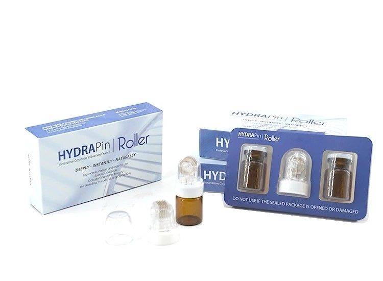 No enchufes Tipo Nuevo diseño 42/150Oro Titanio Microneedle Hydra Stamphydra Roller para el rejuvenecimiento de la piel
