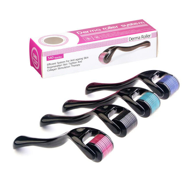 No hay tapones Tipo de grado médico DRS540 Microneedle Derma Roller para el cuidado de la piel de rutina