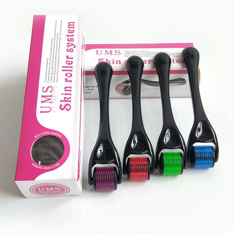 No hay tapones Tipo de grado médico DRS540 Microneedle Derma Roller para el cuidado de la piel de rutina
