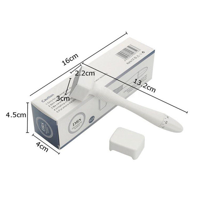 140 agujas Estampilla Derma Roller Aguja para mosquitos para tratar las ojeras y las arrugas