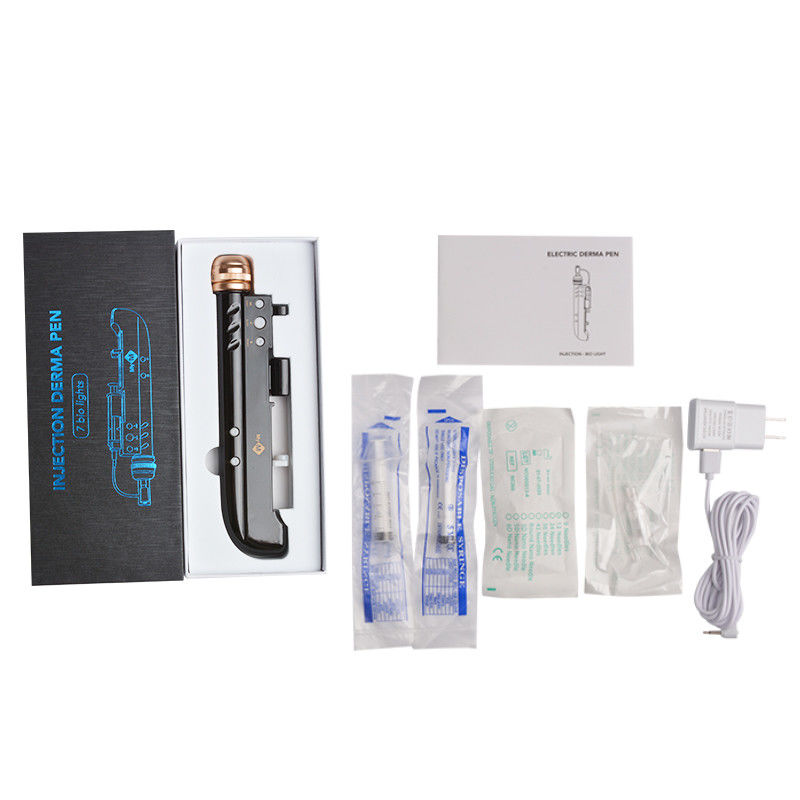 7 Lights Nano Derma Pen Microneedle Pen eléctrico para el aumento de los senos y el cuidado facial