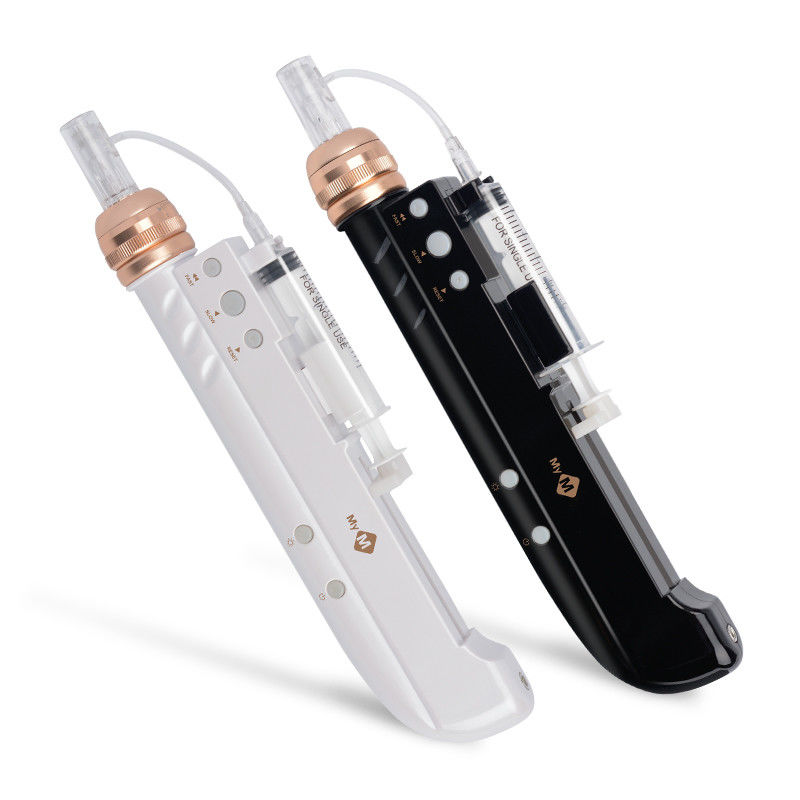 7 luces Nano Derma Pen 3 en 1 Mini Inyector de Mesoterapia con Agua para Ampliadores de Mama